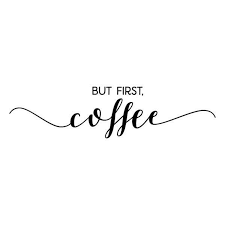 But First Coffee Calligraphy Wall Quotes Decal Vinyl Decal Etsy Wall Quotes Decals Quote Decals Coffee Quotes