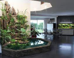 Kolam penetasan telur ini tidak terlalu mutlak dalam satu unit perkolaman. 50 Desain Kolam Ikan Indoor Pelengkap Hunian Idaman Rumahku Unik