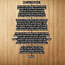 Will You Understand My Love Poems Love Poems Told You So