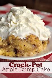 Crock Pot Apple Dump Cake Recipe Recipe Crock Pot Desserts Apple Dump Cakes Apple Dump Cake Recipe