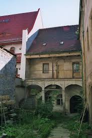 The german for farming estate, see hof (estate), and hence a german placename: Hof Wiktionary