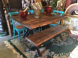 Rustic barnwood and log dining bradley's is pleased to offer the largest selection of rustic dining these sets are constructed of solid woods often from the wasatch mountain range right here in. Rustic Farmhouse Dining Tables Solid Wood Furniture From Decor Direct Wholesale Warehouse