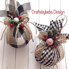 Black And White Buffalo Plaid Christmas Ornaments Christmas Tree Ornaments Plaid Xmas Ornaments Set Of 2 Etsy In 2020 White Christmas Ornaments Christmas Ornaments Xmas Tree Ornament