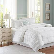 Comforter sets add a great sense of style and comfort to your bedroom. Madison Park Isabella 5 Piece White California King Comforter Set Mp10 2529 The Home Depot