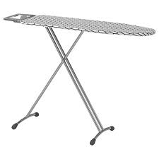 Ikea Danka Ironing Board Variable Height Adjustment The Material Lets Steam Through From The Iron Which Prevents Moisture F In 2020 Iron Board Ironing Board Ikea