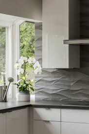 Maplewood Residence By Design Platform Backsplash With Dark Cabinets Modern Kitchen Backsplash Natural Stone Backsplash