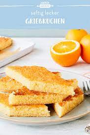 griesskuchen schnelles rezept vom blech die besten backrezepte mit gelinggarantie rezept kuchen rezepte einfach backrezepte griesskuchen