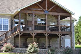 Posts and columns wood columns decorative porch cedar beam porch cedar post patio. Custom Open Gable Porch With Tongue And Groove Ceiling And Cedar Posts Rustic Porch Nashville By Archadeck Of Nashville Houzz