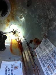 Need Help Asap Rusted Ground Lug On Inside Of Light Niche Trouble Free Pool