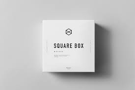 Download Square Shoe Box Mock Up On Behance Inspirasi
