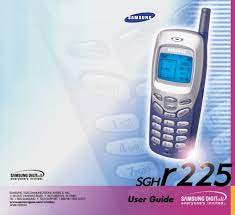 El código para liberar samsung sgh t255g se puede introducir de 3 formas: Samsung Sgh R225 T Mobile User Guide