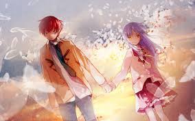 What is the name of this anime which the main character seems like cowboy with red hair. Redheads Angel Beats School Uniforms Tie Skirts Long Hair Heterochromia Red Eyes Short Hair Yellow Eyes Tachibana Kanade Anime Anime Boys Gray Hair Otonashi Yuzuru Anime Girls Wallpaper 1920x1200 300464 Wallpaperup