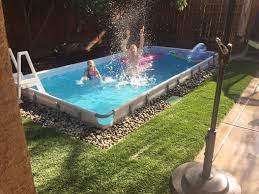 37 Swimming Pool Ideas Revive Your Spirit After Working All Day Children Swimming Pool Backyard Pool Landscaping Diy Swimming Pool