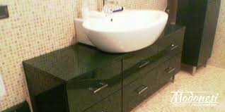 I mobili da bagno possono essere aperti quando non hanno né ante. Mobili Da Bagno Su Misura In Legno Mdf Verde A Milano