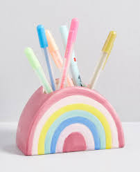 A Rainbow Pen Holder To Add A Little Color To Your Drab Desk Sorry Someone Had To Say It 30 Fun Products To Impul Rainbow Decorations Pen Holders Home Gifts