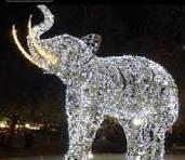 Shop Online Animal Shaped Christmas Lights Fiberglass Resin ...