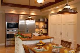 One of the top kitchen soffit ideas is replacing your old shelves/cabinets. Hale Aina By The Sea Kitchen Archipelago Hawaii Luxury Home Design