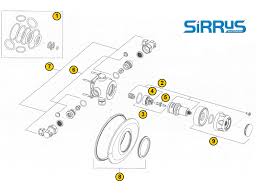 Sirrus Opac Ts1503ccp Shower Spares And Parts Sirrus Ts1503ccp National Shower Spares