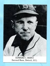 1947 Tip Top Bread Reprint Edward Mayo -- Detriot Tigers