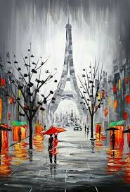 Pin By Rajshree Waranashiwar On R T Eiffel Tower Painting Art Painting Impressionist Art
