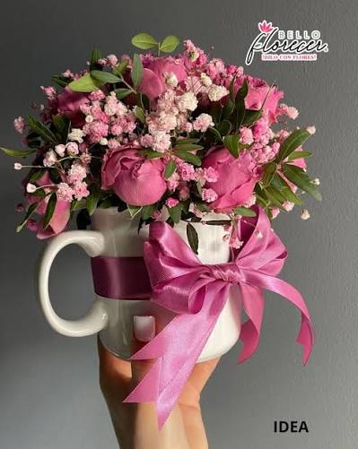 ????☕ TAZAS DECORADAS CON FLORES ☕???? Que bello florecer ???? Te lo podemos  realizar a tu gusto, con diseños delicados y llenos de color para alegrar  cada sorbo. Perfectas para regalo o