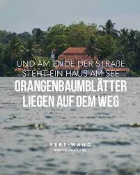 visual statements und am ende der strasse steht ein haus am see orangenbaumblatter liegen auf dem weg peter visual statements haus am see song lyrics zitate