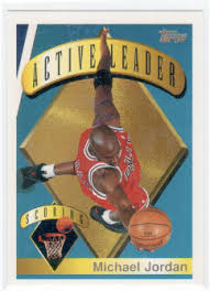 That led to rumors that jordan demanded topps. 1995 96 Topps Michael Jordan Active Scoring Leader Basketball Card 1 Chicago Bulls Sports Card King