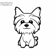 Volkrays Creative Car Sticker Yorkie Yorkshire Terrier Doggy Cute Dog Accessories Reflective Vinyl Decal Black Silver 15cm 9cm Car Stickers Aliexpress Tips and advice for yorkshire terrier lovers. us 2 0 60 off volkrays creative car sticker yorkie yorkshire terrier doggy cute dog accessories reflective vinyl decal black silver 15cm 9cm car