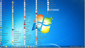 Making desktop icons smaller in windows 10 is pretty easy. Change Windows 7 Desktop Icons Into Small Explorer List View