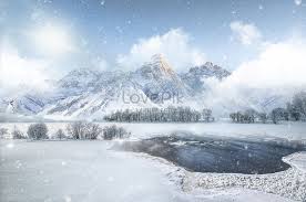 مشهد الثلوج في فصل الشتاء Natural Landmarks Winter Snow Nature