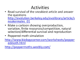 Natural Selection Ppt Download