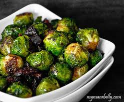 Easy Thanksgiving Recipes Maple Bacon Roasted Brussels Sprouts Easy Thanksgiving Recipes Thanksgiving Recipes Roasted Brussel Sprouts