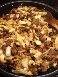 Einfache Hack Chinakohl Pfanne Rezept Rezept Chinakohl Rezepte Fleisch Gerichte
