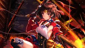 Mumei 5k Wallpaper Kabaneri Anime Art By Rentian 5120x2880 Gambar Anime Seni Gambar