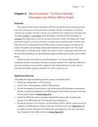Online quiz classzone.com figure 8.3 this micrograph shows the protein coat of a bacteriophage (orange) after. Doc Chapter 8 Gene Expression The Flow Of Genetic Information From Dna To Rna To Protein Samwel Hashondali Academia Edu