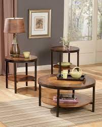 A stylish coffee or cocktail table can help pull together the whole look of your living room. Ashley Furniture T213 13 Triad Coffee Table Set Living Room Table Sets Finished Living Room Furniture