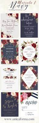 Navy And Marsala Wedding Invitations Navy And Burgundy Wedding Invitations Marsala Wedd Fall Wedding Invitations Wedding Invitations Grey Wedding Invitations