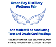 Green Bay Distillery Wellness Fair — Angelite Messages