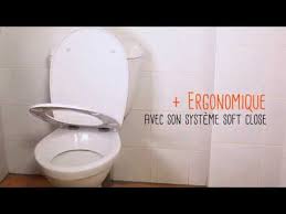 L Abattant Wc Clipsable A Frein De Chute Push N Clean Youtube