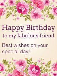 Birthday wishes with flowers for friend. Happy Birthday My Friend Clipart Friends Clipart