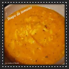 Soupe De Tomates Les Recettes Ww De Nanette Recettes De Cuisine Soupe Tomate Recette Allegee