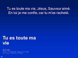 Que c'est bête la vie. Tu Es Toute Ma Vie Tu Es Toute Ma Vie Jesus Sauveur Aime Ppt Video Online Telecharger