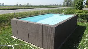 Aufstellpool Dolce Vita Diva Da Jardinero Pools Whirlpools Aufstellpools Schwimmbecken Luxusschwimmbader Pool Rechteckig