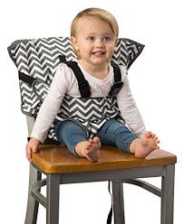 Cozy Cover Easy Seat Portable Travel High Chair And Safety Seat For Infants And Toddlers Chevron The Cozy Cov Portable High Chairs Cozy Cover High Chair