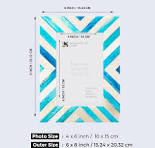 Fotolijsten Fotolijst Chevron Visgraat Vintage Houten Handgemaakte Naturals  Bone Klassieke Maat 4x6 Inch Turq : Amazon.nl: Wonen & keuken
