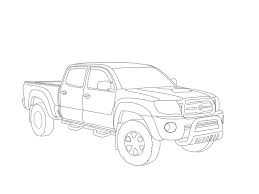 Select from 35970 printable coloring pages of cartoons, animals, nature, bible and many more. Toyota Tacoma Lineart By 62sexyboy On Deviantart