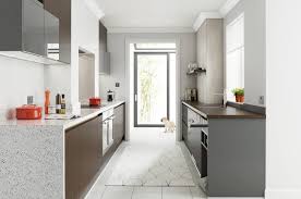 The galley kitchens found in most homes are just replicas of the small but efficient cooking spaces found on military. How To Design A Long And Narrow Galley Kitchen Wren Kitchens