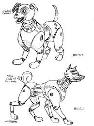 Pin By Ejorge Consultor Em Marketin On Fido Robots Drawing Robot Animal Dog Drawing