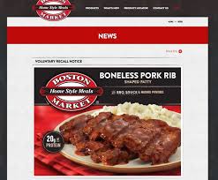 You can look at the address on the map. Boston Market Frozen Dinners Recalled Over Glass Plastic Pieces In Patties