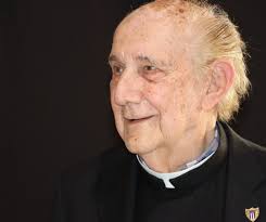 Last night, Fr. Pedro Cartaya '54 was honored for his 60 years of service  to the school! While surrounded by his brother priests, members of the  school administration, alumni board, faculty, former